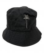 RICK OWENS×Championリックオウエンス×チャンピオン）の古着「ハット」｜ブラック