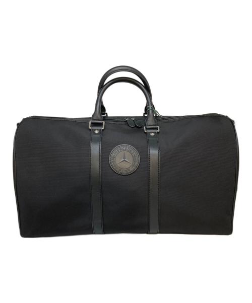 HUNTING WORLD（ハンティングワールド）HUNTING WORLD (ハンティングワールド) Mercedes Benz (メルセデスベンツ) ボストンバッグ ブラックの古着・服飾アイテム