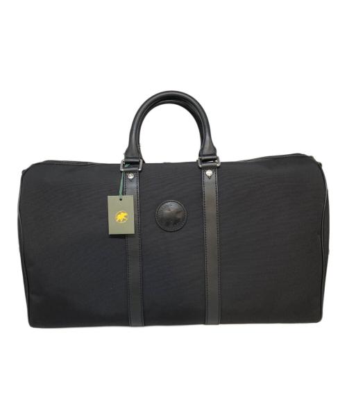 HUNTING WORLD（ハンティングワールド）HUNTING WORLD (ハンティングワールド) Mercedes Benz (メルセデスベンツ) ボストンバッグ ブラックの古着・服飾アイテム