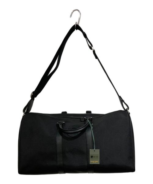 HUNTING WORLD（ハンティングワールド）HUNTING WORLD (ハンティングワールド) Mercedes Benz (メルセデスベンツ) ボストンバッグ ブラックの古着・服飾アイテム