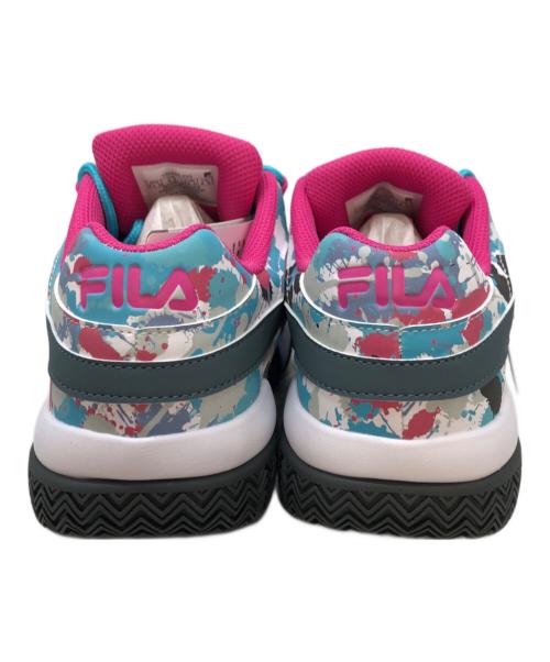 FILA（フィラ）FILA (フィラ) 初音ミク (ハツネミク) BARRICADE XT97 グリーン×ピンク サイズ:23.5㎝の古着・服飾アイテム