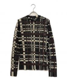 Jean Paul Gaultier homme（ジャンポールゴルチェオム）の古着「パワーネット」｜ブラウン×ブラック