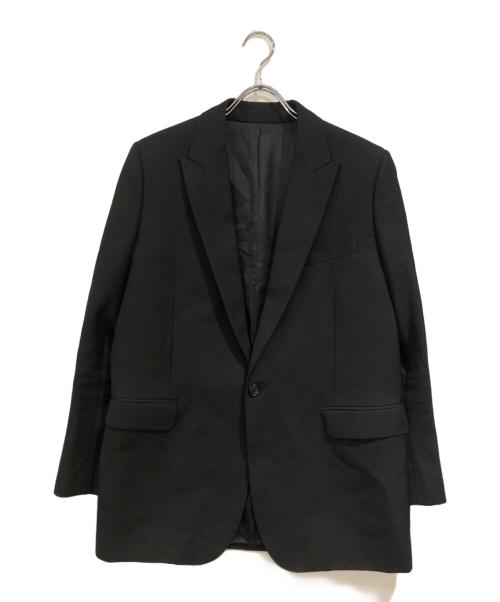 CELINE（セリーヌ）CELINE (セリーヌ) ロングレクタングル テーラードジャケット ブラック サイズ:SIZE 38の古着・服飾アイテム