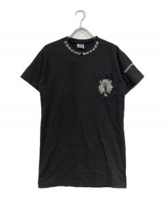 中古・古着通販】CHROME HEARTS (クロムハーツ) ネックロゴポケットT