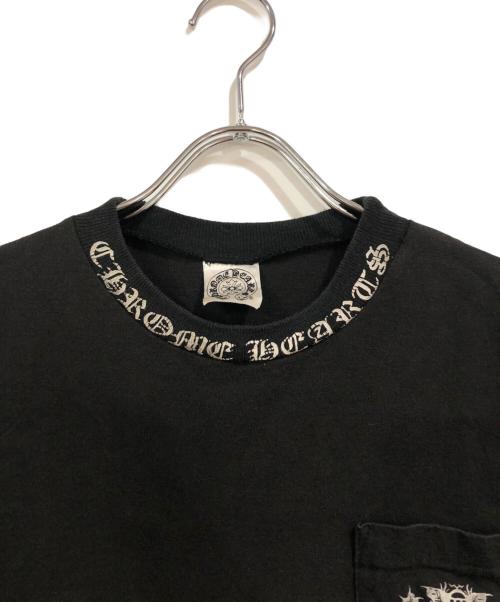 CHROME HEARTS（クロムハーツ）CHROME HEARTS (クロムハーツ) オールド/ダガーポケットTシャツ ブラック サイズ:SIZE Lの古着・服飾アイテム