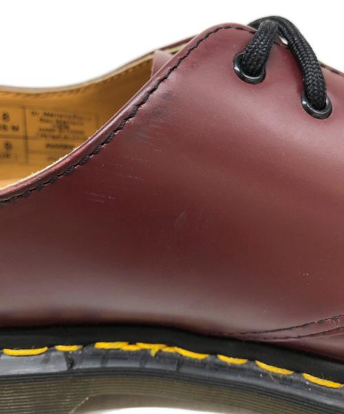 Dr.Martens（ドクターマーチン）Dr.Martens (ドクターマーチン) 3ホールシューズ レッド サイズ:US8の古着・服飾アイテム