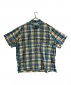 Marvine Pontiak Shirt Makersマーヴィンポンティアックシャツメイカーズ）の古着「半袖チェックシャツ」｜ブルー×ホワイト