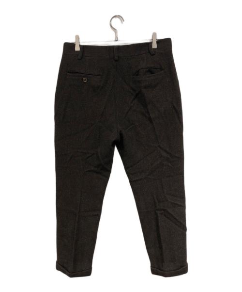 WACKO MARIA（ワコマリア）WACKO MARIA (ワコマリア) Ermenegildo Zegna (エルメネジルド・ゼニア) ウールスラックスパンツ ブラウン サイズ:SIZE Lの古着・服飾アイテム