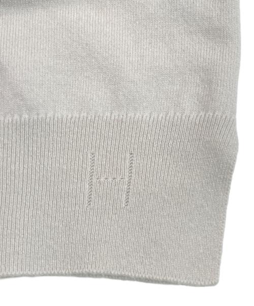 HERMES（エルメス）HERMES (エルメス) カシミヤS/Sニット ホワイト サイズ:SIZE 40の古着・服飾アイテム