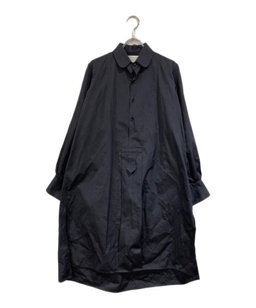 Maison Margiela（メゾンマルジェラ）Maison Margiela (メゾンマルジェラ) シャツドレス/ワンピース ネイビー サイズ:SIZE 38の古着・服飾アイテム