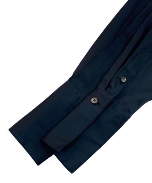 CELINE（セリーヌ）CELINE (セリーヌ) ベルテッドシャツワンピース/コート ネイビー サイズ:SIZE 34の古着・服飾アイテム