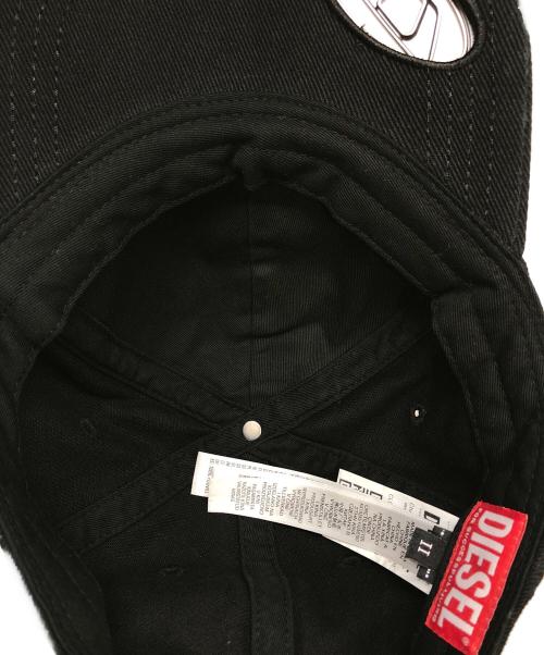 DIESEL（ディーゼル）DIESEL (ディーゼル) キャップ ブラックの古着・服飾アイテム