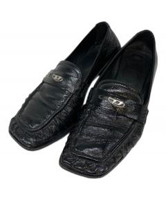 中古・古着通販】DIESEL (ディーゼル) スタッズウィングチップシューズ
