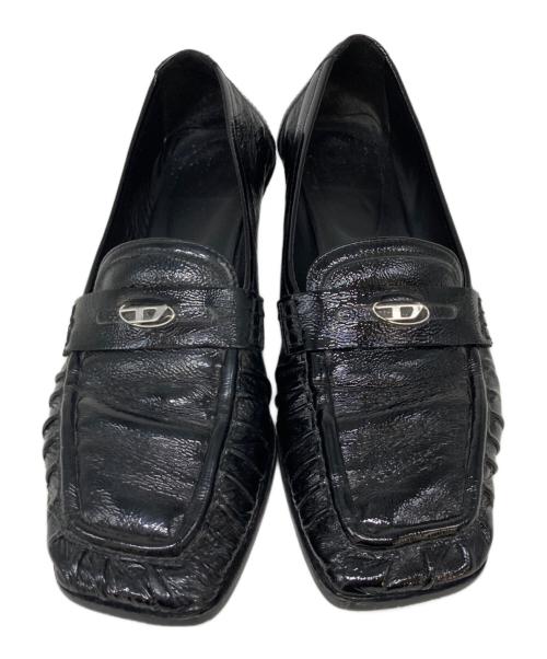 DIESEL（ディーゼル）DIESEL (ディーゼル) D-AMBER MOC ブラック サイズ:SIZE 39の古着・服飾アイテム