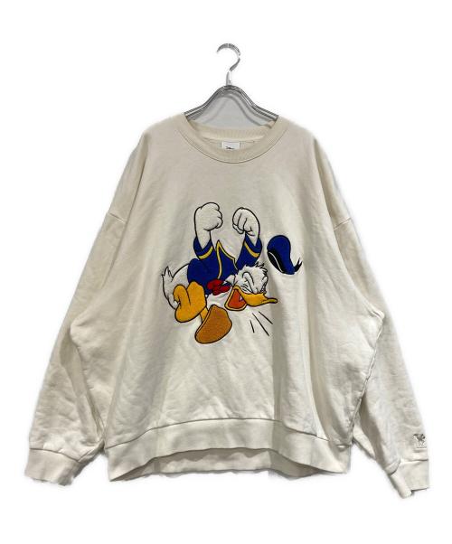 KITH（キス）KITH (キス) Disney (ディズニー) スウェット アイボリー サイズ:ＳＩＺＥＸＸＬの古着・服飾アイテム