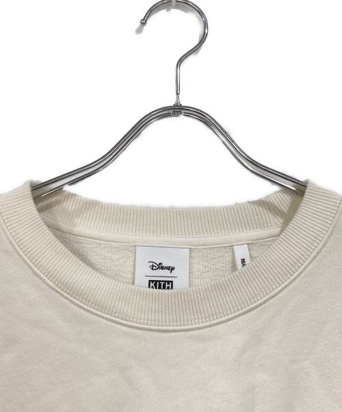 KITH（キス）KITH (キス) Disney (ディズニー) スウェット アイボリー サイズ:ＳＩＺＥＸＸＬの古着・服飾アイテム