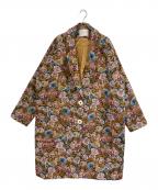 manana suerte×suerteマニャーナスエルテ×）の古着「SPECIAL EDITION ゴブランガウチョコート」｜ベージュ