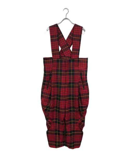 COMME des GARCONS（コムデギャルソン）COMME des GARCONS (コムデギャルソン) オールインワン/サロペットパンツ レッド サイズ:SIZE Sの古着・服飾アイテム