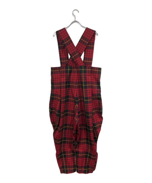 COMME des GARCONS（コムデギャルソン）COMME des GARCONS (コムデギャルソン) オールインワン/サロペットパンツ レッド サイズ:SIZE Sの古着・服飾アイテム
