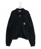 CarHarttカーハート）の古着「ニットジャケット」｜ブラック