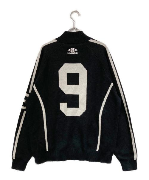 SUPREME（シュプリーム）Supreme (シュプリーム) UMBRO (アンブロ) Zip Up Sweater ブラック サイズ:SIZE Lの古着・服飾アイテム