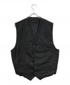 COMME des GARCONSコムデギャルソン）の古着「テーラードベスト」｜ブラック