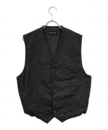 COMME des GARCONS（コムデギャルソン）の古着「テーラードベスト」｜ブラック