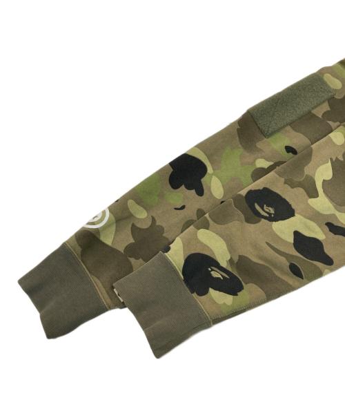 A BATHING APE（アベイシングエイプ）A BATHING APE (アベイシングエイプ) グラデーションカモ シャーク パーカー グリーン サイズ:SIZE Sの古着・服飾アイテム