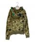 A BATHING APE (アベイシングエイプ) グラデーションカモ シャーク パーカー グリーン サイズ:SIZE S：20000円