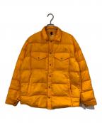 THE NORTH FACEザ ノース フェイス）の古着「ウィンドストッパーゼファーシェルシャツダウン」｜オレンジ