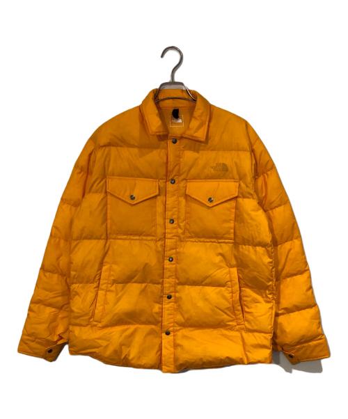 THE NORTH FACE（ザ ノース フェイス）THE NORTH FACE (ザ ノース フェイス) ウィンドストッパーゼファーシェルシャツダウン オレンジ サイズ:SIZE Lの古着・服飾アイテム