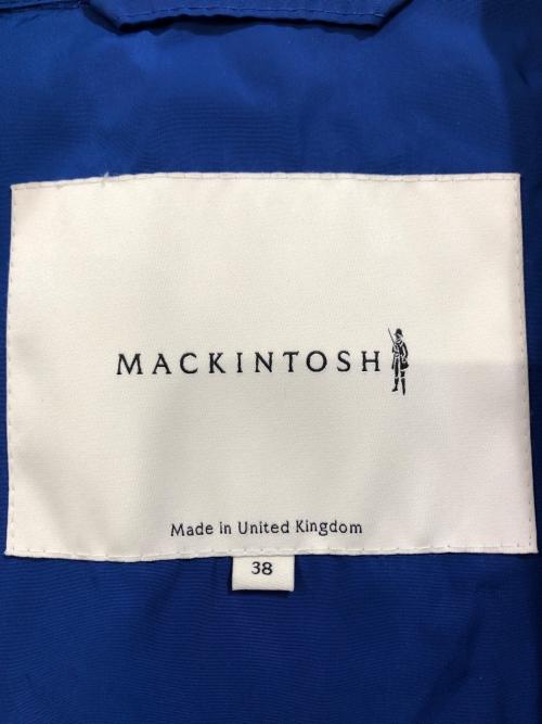 MACKINTOSH（マッキントッシュ）MACKINTOSH (マッキントッシュ) 撥水加工 ステンカラーコート ブルー サイズ:SIZE 38の古着・服飾アイテム