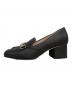 GUCCI (グッチ) ホースビット ローファー ミドル パンプス ブラック サイズ:SIZE 37：25000円