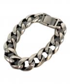 mollive Heavy OZモリーヴ ヘヴィ オンス）の古着「KIHEI CHAIN BRACELET」｜シルバー