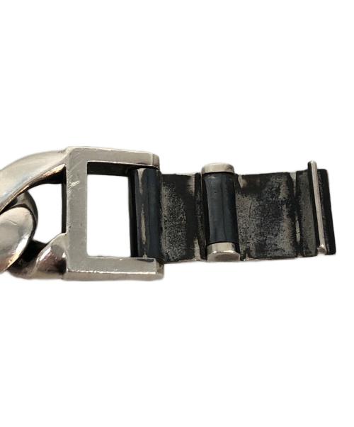 mollive Heavy OZ（モリーヴ ヘヴィ オンス）mollive Heavy Oz (モリーヴ ヘヴィ オンス) KIHEI CHAIN BRACELET シルバーの古着・服飾アイテム