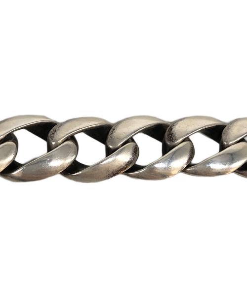 mollive Heavy OZ（モリーヴ ヘヴィ オンス）mollive Heavy Oz (モリーヴ ヘヴィ オンス) KIHEI CHAIN BRACELET シルバーの古着・服飾アイテム