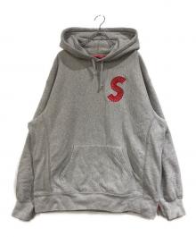 SUPREME（シュプリーム）の古着「S Logo Hooded Sweatshirt」｜グレー