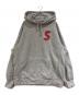 Supreme（シュプリーム）の古着「S Logo Hooded Sweatshirt」｜グレー