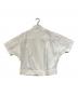 heralbony (ヘラルボニー) スカーフループ付きショートシャツ ホワイト サイズ:ＳＩＺＥＦＲＥＥ：14000円