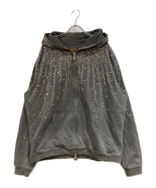 BIRTH OF ROYAL CHILD（バース オブ ロイヤル チャイルド）BIRTH OF ROYAL CHILD (バース オブ ロイヤル チャイルド) Diamond Hoodie グレー サイズ:SIZE Lの古着・服飾アイテム