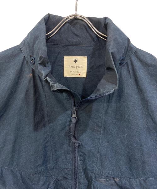 Snow peak（スノーピーク）Snow peak (スノーピーク) ナイロンジャケット ネイビー サイズ:SIZE XLの古着・服飾アイテム