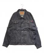 glambグラム）の古着「Double Brested Denim JKT」｜インディゴ