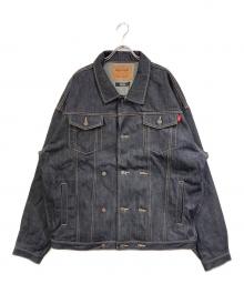 glamb（グラム）の古着「Double Brested Denim JKT」｜インディゴ
