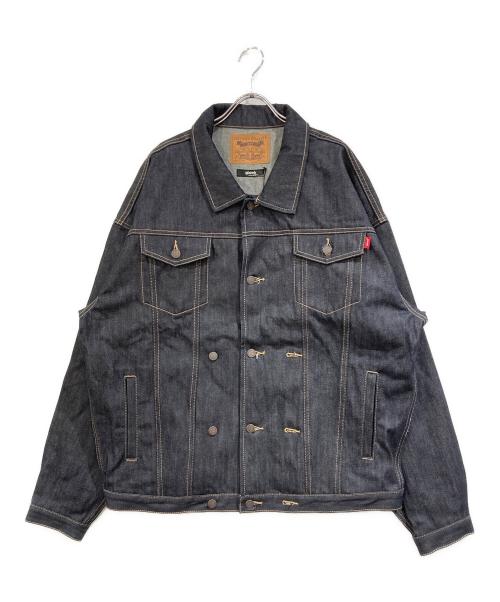 glamb（グラム）glamb (グラム) Double Brested Denim JKT インディゴ サイズ:SIZE Sの古着・服飾アイテム