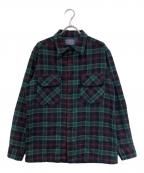 PENDLETONペンドルトン）の古着「ボードシャツ」｜グリーン