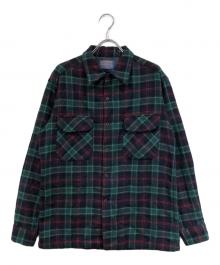PENDLETON（ペンドルトン）の古着「ボードシャツ」｜グリーン