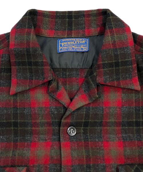 PENDLETON（ペンドルトン）PENDLETON (ペンドルトン) ボードシャツ レッド サイズ:SIZE Mの古着・服飾アイテム