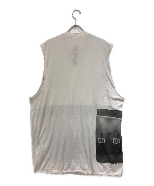 RICK OWENS（リックオウエンス）RICK OWENS (リックオウエンス) RICK S JUMBO SL T ホワイト サイズ:SIZE Sの古着・服飾アイテム