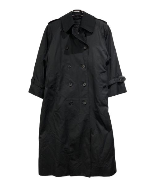 Burberry's（バーバリーズ）Burberry's (バーバリーズ) ライナー付トレンチコート ブラック サイズ:SIZE 4PETITEの古着・服飾アイテム