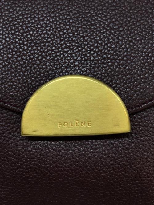 POLENE（ポレーヌ）POLENE (ポレーヌ) ショルダーバッグ ボルドーの古着・服飾アイテム
